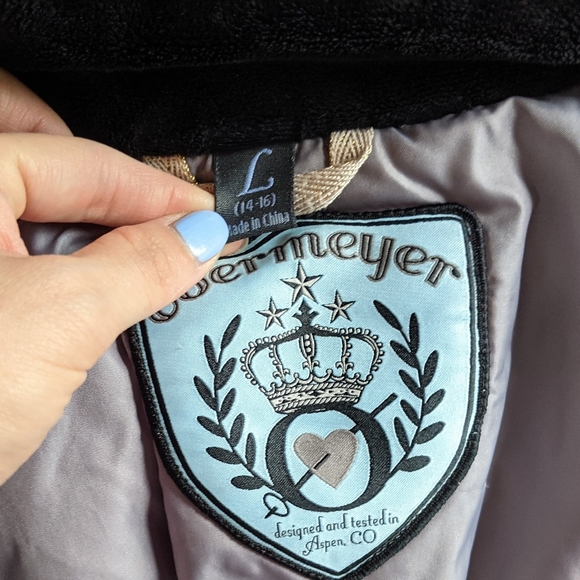 Like new Obermeyer girl ski jacket size L 14-16 - Picture 13 of 13